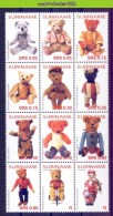 Nch1308 SPEELGOED POPPEN TEDDYBEREN TEDDYBEARS TEDDYBÄREN DOLLS PUPPEN SURINAME 2005 PF/MNH # - Muñecas