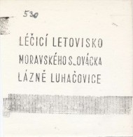 J1627 - Czechoslovakia (1945-79) Control Imprint Stamp Machine (R!): Healing Resort - Spa Luhacovice - Probe- Und Nachdrucke