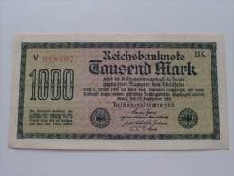 ***** 1000 Tausend MARK - N° V 088807 / 088808 / 088809 / 088810 ***** !!! ( For Grade, Please See Photo ) ! - 1000 Mark