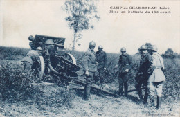 CAMP DE CHAMBARAN (Viriville - Isère) - Mise En Batterie Du 155 Court - Viriville