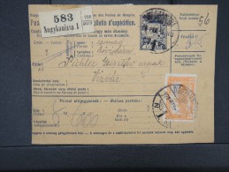 HONGRIE - Détaillons Collection De Bulletins  D Expéditions  - Colis Postaux  - A Voir - Lot N° P5414 - Parcel Post