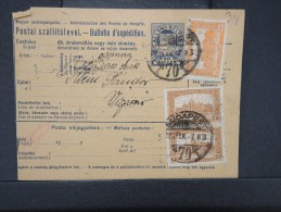 HONGRIE - Détaillons Collection De Bulletins  D Expéditions  - Colis Postaux  - A Voir - Lot N° P5415 - Colis Postaux