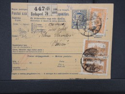 HONGRIE - Détaillons Collection De Bulletins  D Expéditions  - Colis Postaux  - A Voir - Lot N° P5422 - Parcel Post