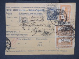 HONGRIE - Détaillons Collection De Bulletins  D Expéditions  - Colis Postaux  - A Voir - Lot N° P5436 - Pacchi Postali