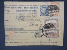 HONGRIE - Détaillons Collection De Bulletins  D Expéditions  - Colis Postaux  - A Voir - Lot N° P5442 - Parcel Post