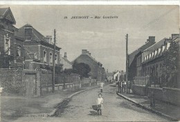 NORD PAS DE CALAIS - 59 - NORD  - JEUMONT - Rue Gambetta - Animation - Jeumont