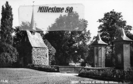 CPSM BAVAY Chapelle Et Entrée Du Château De Rametz (petit Format) - Bavay