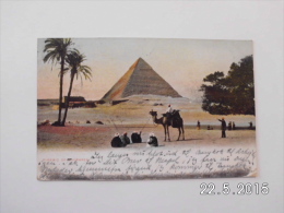 Pyramid Of Chephren. (29 - 4 - 1907) - Piramiden