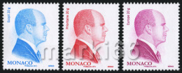 Monaco - 2013 - Prince Of Monaco Albert II - Mint Definitive Stamp Set - Sonstige & Ohne Zuordnung