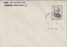 Argentina 1982 Antarctica Base General Belgrano Cover  (21960) - Other & Unclassified