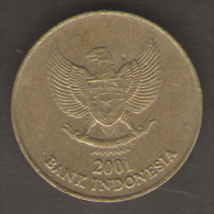 INDONESIA 500 RUPIAH 2001 - Indonésie