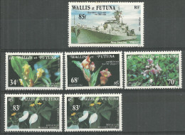 Wallis-Et-Futuna Neufs Sans Charniére, Sans Gomme, Un Avec Tache, MINT NEVER HINGED, WITHOUT GUM - Unused Stamps