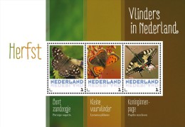 Nederland  2015  Vlinders 1  Butterfly  Schmetterlingen   Sheetlet//bogen    Postfris/mnh/neuf - Neufs