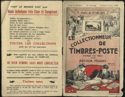 CATALOGUE . ARTHUR MAURY .  LE COLLECTIONNEUR DE TIMBRES - POSTE . N°  645-646 . 25 AOÛT-25 SEPTTEMBRE 1941 . - Lettres & Documents