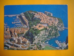 Cpm  MONACO  -  Le Rocher  -  Le Palais Du Prince  -  Le Musée  Océanographique - Museo Oceanográfico