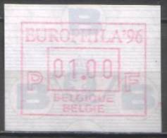 Belgien / Belgium - ATM 29 Postfrisch / MNH ** (j833) - Altri & Non Classificati