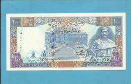 SYRIA - 100 POUND - 1998 - Pick 108 - UNC. - 2 Scans - Syrie