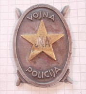 JNA ARMY POLICE YUGOSLAVIA  / Heavy Metal Tags - Polizia