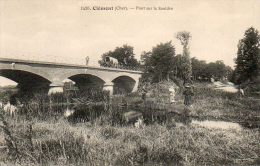 CPA - CLEMONT (18) - Vue Du Le Pont Sur La Sauldre - Clémont