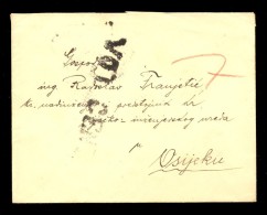 Kingdom Of Yugoslavia - Letter Sent From Djakovo To Osijek 26.07.1919. Censored By Military Censorship In Osijek. - Covers & Documents