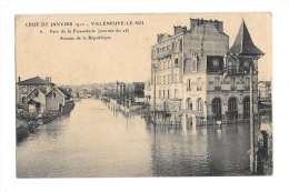 (4398-94) Villeneuve Le Roi - Parc De La Faisanderie - Avenue De La République - Crue De Janvier 1910 - Villeneuve Le Roi