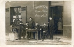 Carte Photo à Localiser -  Cafes Avec Joueurs De Dès - Cabinets De Sociétés - Matelotte Et Friture - Pompe à Vélo - Cafés