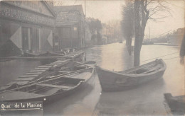 ¤¤   -   Carte-Photo   -  ILE-SAINT-DENIS   -  Quai De La Marine   -  Inondations  -  A L'Ancre D'Or   -  ¤¤ - L'Ile Saint Denis