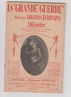 WW I;LA "GRANDE GUERRE Par LES GRANDS ECRIVAINS:1915:JOFFRE..KIPLING.GRECE.SERBIE.LE BOUVET.ITALIENS.ARRAS-SOISSONS.Etc. - Weltkrieg 1914-18