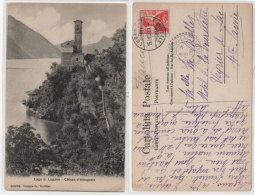 Lago Di LUGANO - Chiesa D' ALBROGASIO - Cachet Perlé De VEYRIER DU LAC (74)  (78282) - Veyrier