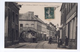 CONDE-sur-L'ESCAUT Rue De L'Escaut Le Pont Tournant - Conde Sur Escaut