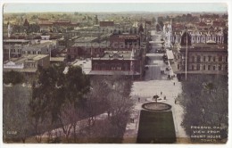 Fresno CA Town View From Court House Tower C1900s California Vintage Postcard [8391] - Fresno