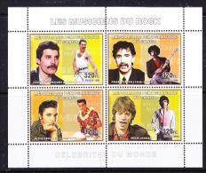 Congo 2006 Rock Stars M/s ** Mnh (19804) - Ungebraucht