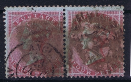 Great Britain  SG Nr 62, Yv Nr 16 Used  Pair - Gebruikt