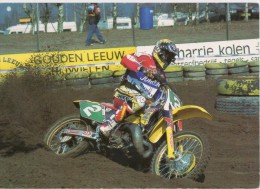 Motorsport - Brommer Bromfiets Motor :Marnicq Bervoets - 250 Cc Klasse Wereldkampioen Cross Des Nations - Sport Moto