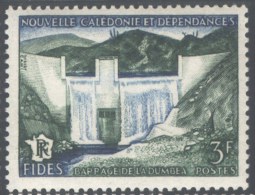 NEW CALEDONIA - FIDES - DAM DUMBEA - ELECTRIC - **MNH - 1956 - Agua