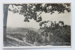 Lenzburg, Schloss Gegen D. Staufberg, Switzerland, 1938, Echt Foto - Lenzburg