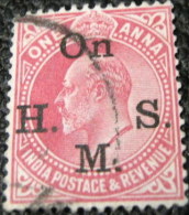 India 1906 King Edward VII 1a - Used - 1902-11 Koning Edward VII