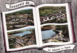 La SALVETAT Sur AGOUT : Multivues (4) Souvenir De ....: Vue Générale, Barrages Du Saut De Vésoles, De Raviège. - La Salvetat