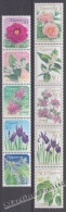 Japan - Japon 2010 Yvert 5005-14, Flowers - MNH - Unused Stamps