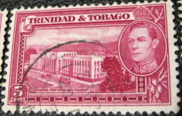 Trinidad And Tobago 1938 General Post Office And Treasury 5c - Used - Trinidad Y Tobago