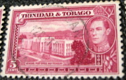 Trinidad And Tobago 1938 General Post Office And Treasury 5c - Used - Trinidad Y Tobago