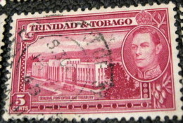 Trinidad And Tobago 1938 General Post Office And Treasury 5c - Used - Trinidad Y Tobago