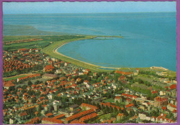 Nordseeheilbad CUXHAVEN - Teilansicht Der Stadt Mit Blick Zur Grimmershörnbucht Luftaunahme Circulé 1970 - Cuxhaven