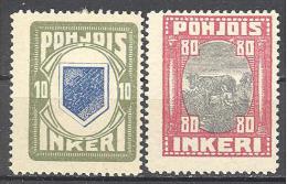 Ingrie: Yvert N° 8 Et 11*; Voir Le Scan - Local Post Stamps
