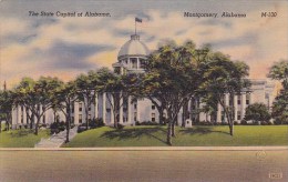 The State Capitol Of Alabama Montgomery Alabama - Montgomery