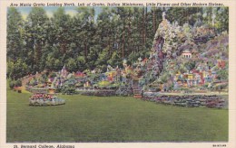 Avenue Maria Grotto Looking North Left Of Of Grotto Itailan Miniatures Saint Bernard College Alabama - Altri & Non Classificati