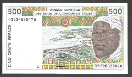 TOGO  ( West African States) 500 Francs 2002- P810Tm - UNC - Togo