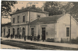 Carte Postale Ancienne De FOUG - LA GARE - Foug