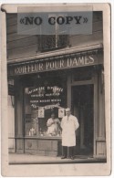 LE  MERLERAULT ( Orne )     -  CARTE  PHOTO  -  COIFFEUR  POUR  DAMES - Le Merlerault