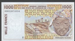 TOGO  ( West African States) 1000 Francs 2002- P811T - UNC - Togo